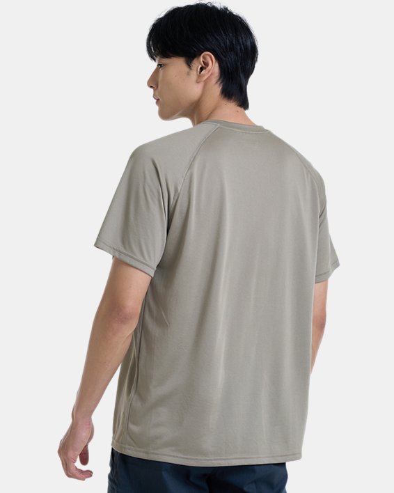 Men's UA Tactical Tech™ Short Sleeve T-Shirt in Brown image number 1
